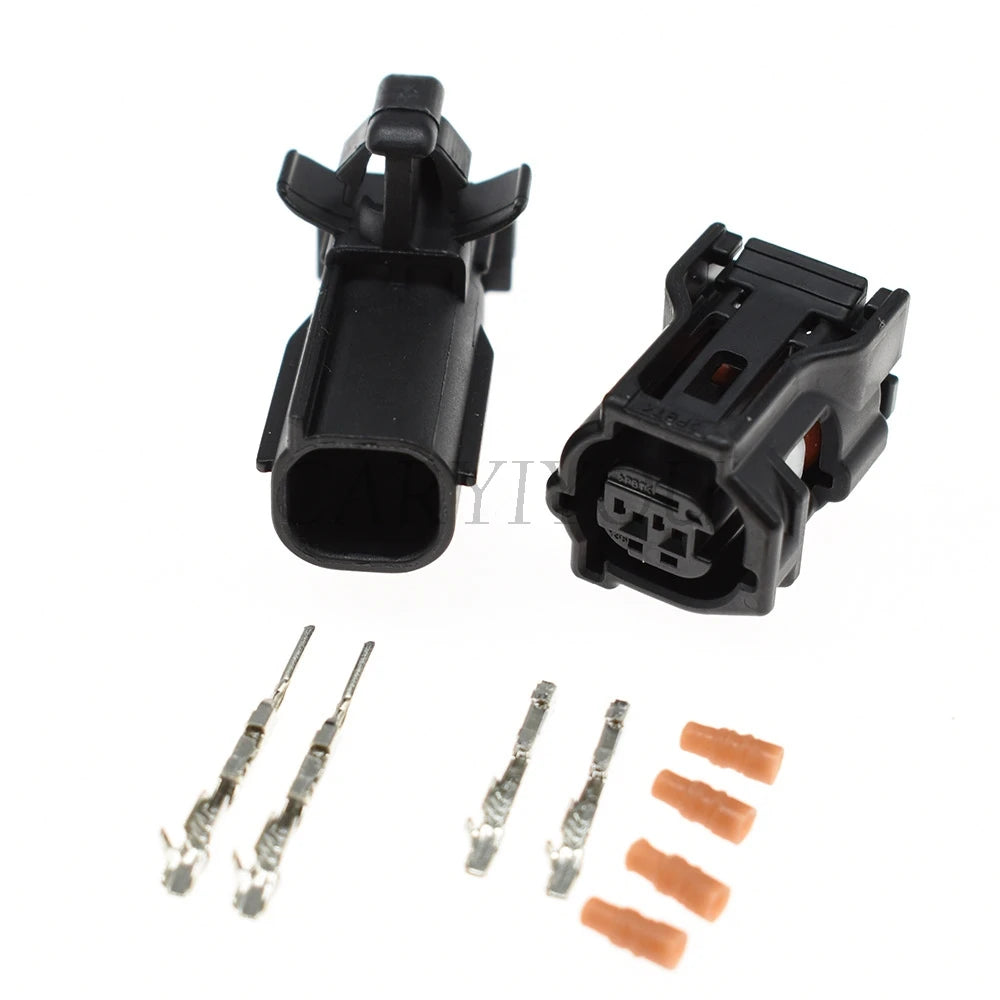 2 Pin Automotive Connector Plug Male Female Lid Switch Hood Lock ABS Speed Sensor 12416 / 90980-12416 6188-4797 / 6189-1161