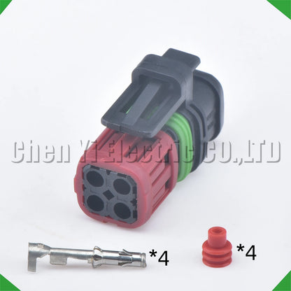 2/4 Pin Fuel Injector & Sensor Connector 22248490 For Volvo Engine