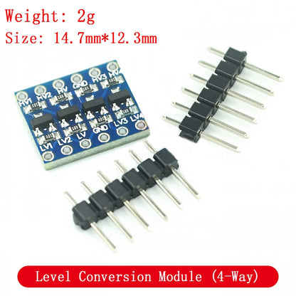 2-Channel 4/8-Way Bi-Directional Logic Level Converter Module 5V to 3.3V for Arduino