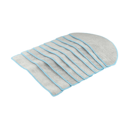 Reusable Mop Cloth Robot Vacuum Accessory High-quality Microfiber Long-lasting Material Cost-effective For Essential
