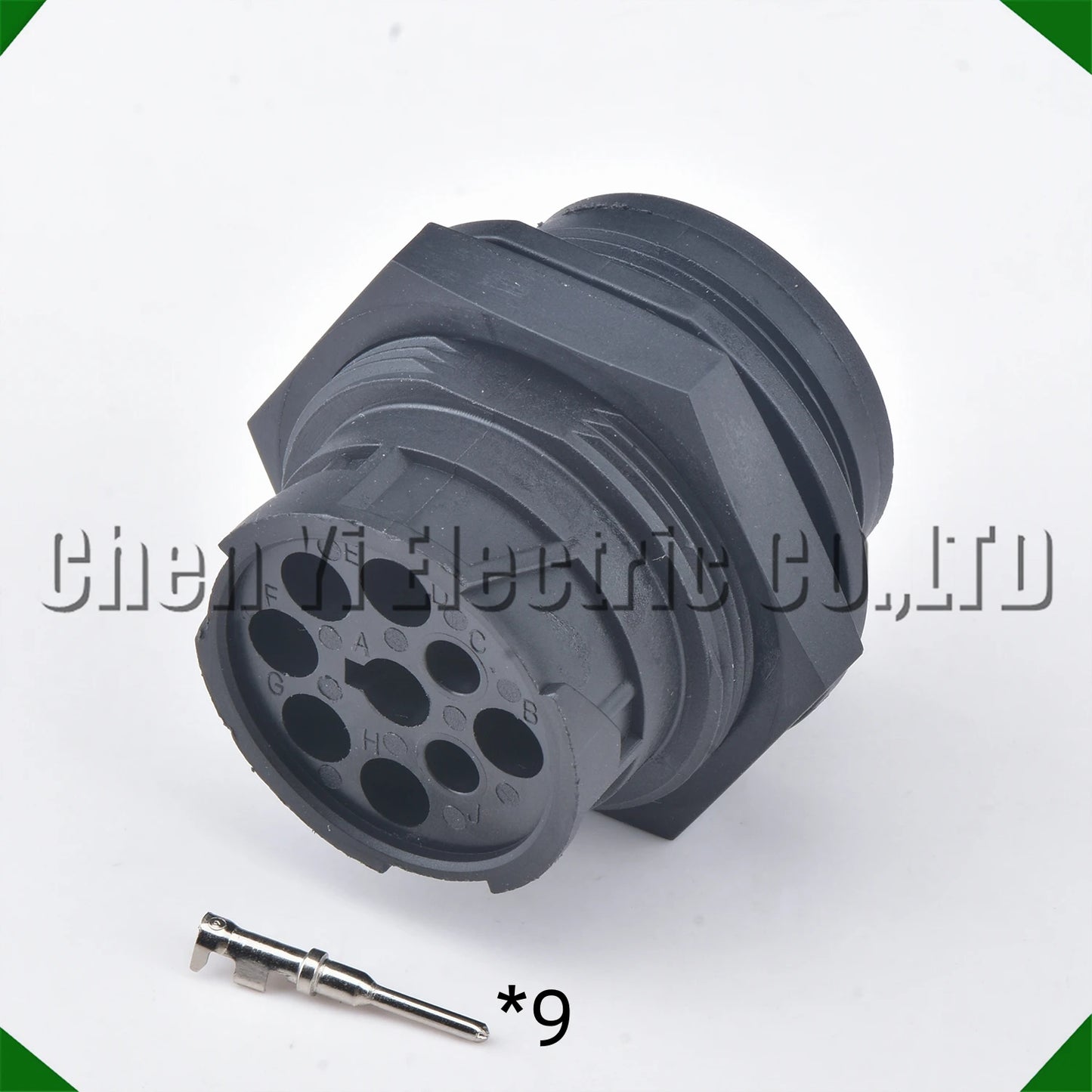 9 Pin Automotive Waterproof Diagnostic Connector – Circular Wire Harness Plug HD16-9-1939P/HD16-9-1939S for Deutsch J1939 Truck