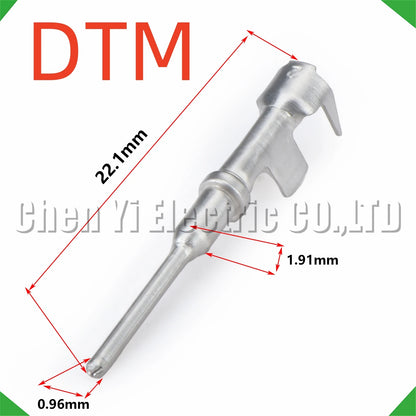 50 Pcs 1.0mm Crimp Pins 1062-20-0122 Automotive Wire Harness Connector