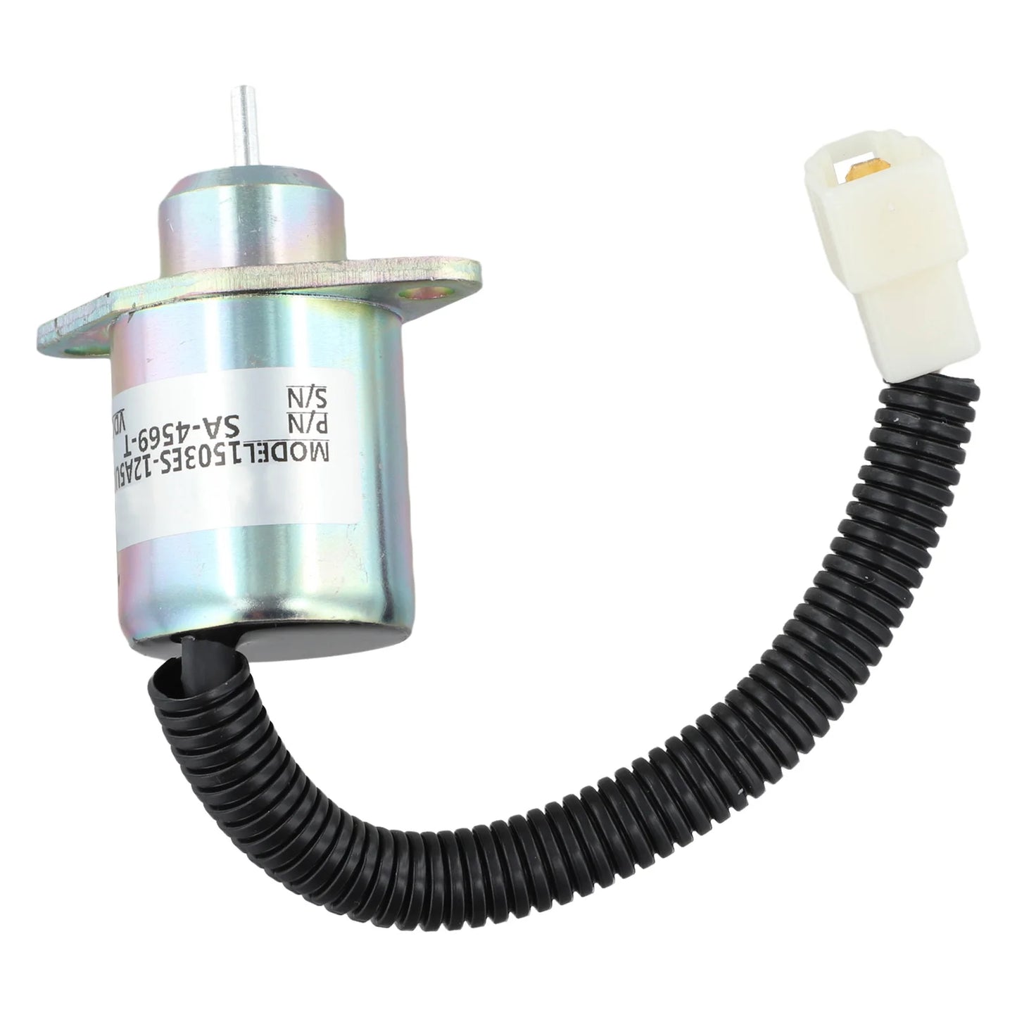 Excavator Replacement 12V Flameout Valve Rigorous Testing Standards Flameout Solenoid Valve Connector Construction Site