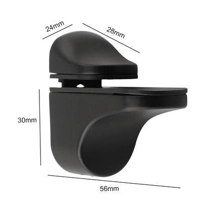 Glass Shelf Support Adjustable Shelf Support Home Decor Furniture Setup Elegant Home Decor High-quality Zinc Alloy