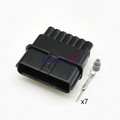 DJ7072A-1-11 / DJ70710A-1-21 Automotive 7-Pin Connector — Male Female Wiring Harness Plug