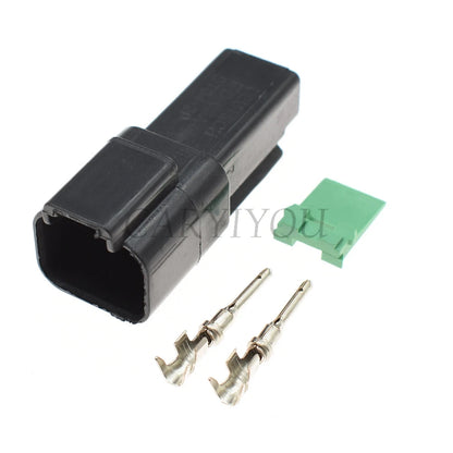 2 Pin Male Female Sealed Waterproof Electrical Wire Connector Plug 22-16AWG DT06-2S DT04-2P