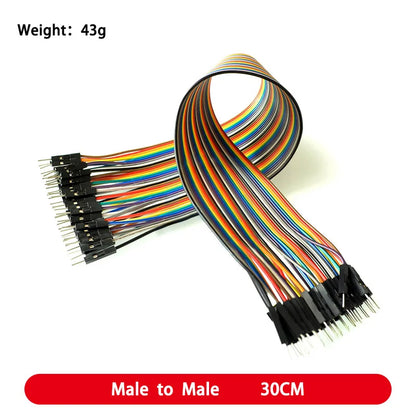DuPont Jumper Wires Female to Female, Male to Female, and Male to Male