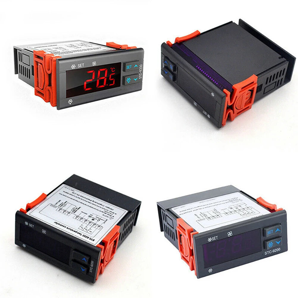 STC-9200 Temperature Controller With Refrigeration Defrost Fan Alarm Function And Two Sensor Instrument Tool For Industry Tool