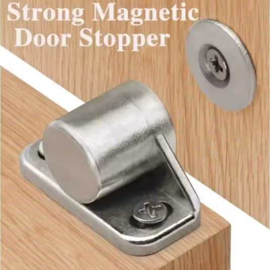 Wholesale Magnet Cabinet Door Catches Zinc Alloy Cupboard Wardrobe Drawer Thickened Door Stops Home Furniture Hardware Accessory