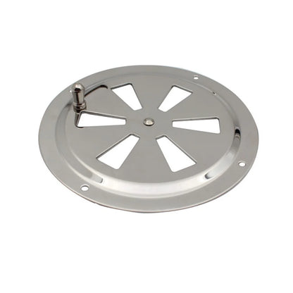 125mm/150mm Adjustable Ventilation Grilles Stainless Steel Open Close Ventilation Panels Round Ventilation Exhaust Grille