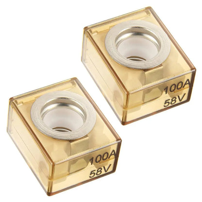 For Marine Battery Terminal Fuses 2Pack IP66 Waterproof MRBF for RV and For Marine Electrical Systems with 100 300A Capacity