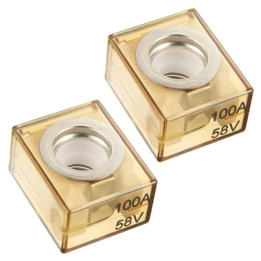 For Marine Battery Terminal Fuses 2Pack IP66 Waterproof MRBF for RV and For Marine Electrical Systems with 100 300A Capacity