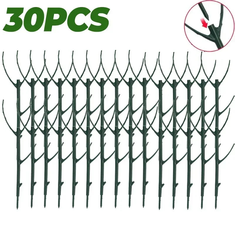 Plant Support Stake 30/3PCS Vine Climbing Fixing Rod for Potted Plants