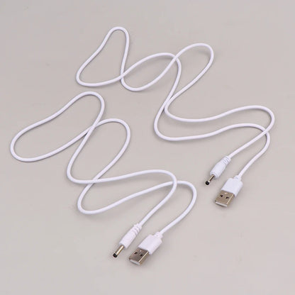 USB to DC 3.5mm Power Cable Jack Connector 5V Charger Universal for HUB Mini Fan Router MP3/MP4