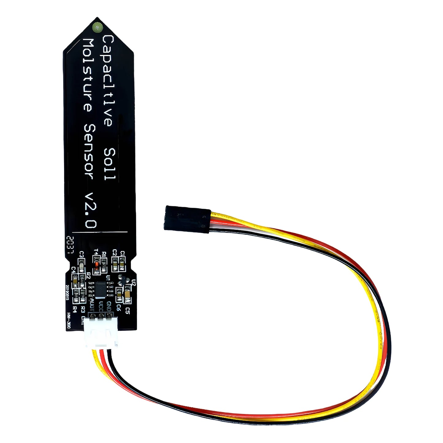 Capacitive Soil Moisture Sensor Module Corrosion Resistant Wide Voltage 3.3-5.5V for Arduino Garden Watering