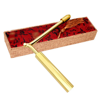 1pcs Pure Copper Folding Detection Rod Feng Shui Detection Rod Tool Water Rods Metal Detectors gold detector Tool Parts