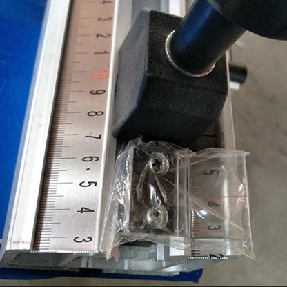 Magnifier Baffle for Sliding Table Saw Ruler, Edge Banding Woodworking Machine, 25mm & 32mm Hole Options