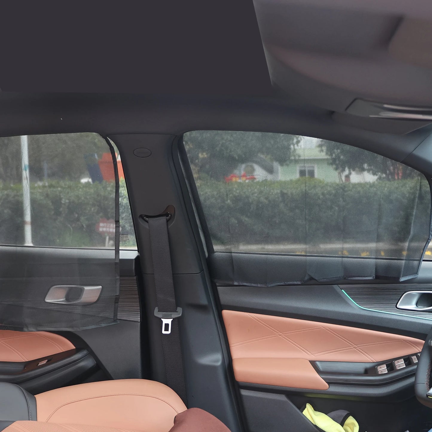 Magnetic Car Sunshade Curtain – Foldable Side Window Sun Shade for Summer Protection (Front & Rear) – 1/2PCS Auto Accessories