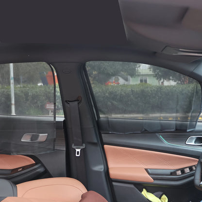 Magnetic Car Sunshade Curtain – Foldable Side Window Sun Shade for Summer Protection (Front & Rear) – 1/2PCS Auto Accessories