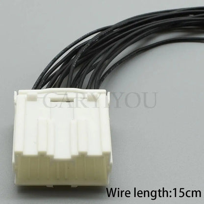 14 Pin Automotive Audio Power Window Connector 7123-8346 7122-8346 DJ7142Y-2 PA66 Male Female