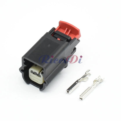 DJ7029Y-0.6-11 / 70230A-1-21 Automotive 2-Pin 0.6mm Wire Connector Set with Terminals
