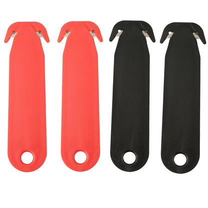 4PCS Double-edged Safety Box Cutter Blade MultiTool Film Cutting Art Paper Cutter For Home Kitchen Warehouse