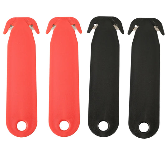 4PCS Double-edged Safety Box Cutter Blade MultiTool Film Cutting Art Paper Cutter For Home Kitchen Warehouse