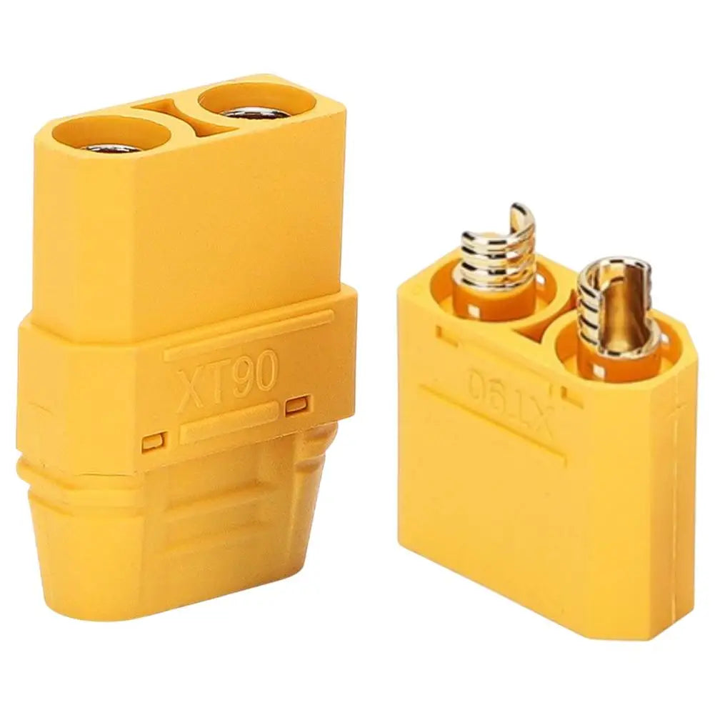 20PCS XT90 Male & Female Connectors For RC Solid 90A Power Connection Electrical Equipment & Supplies Accessories