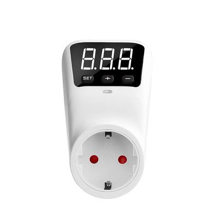 Adjustable Voltage Protector Socket AC120V/230V 16A Surge Protection with Delay | DE UK US Plug