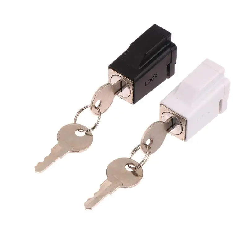 Aluminum Alloy Window Restrictor Lock With 2 Keys Safety Window Lock