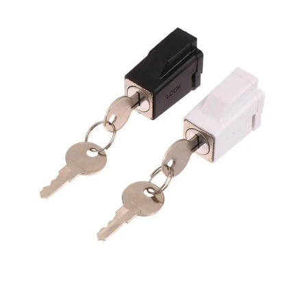 Aluminum Alloy Window Restrictor Lock With 2 Keys Safety Window Lock