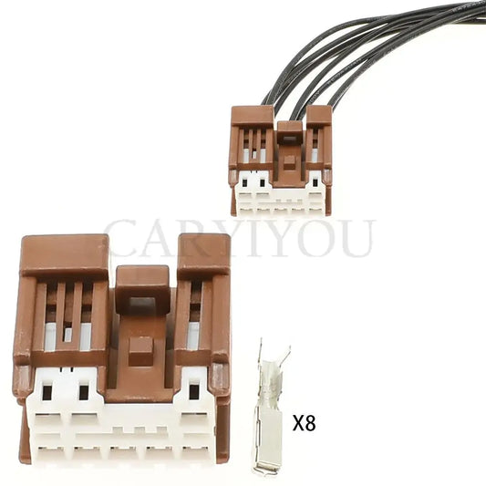 6098-6948 8-Pin Female Unsealed Automotive Connector — Sumitomo HM Series Wiring Plug