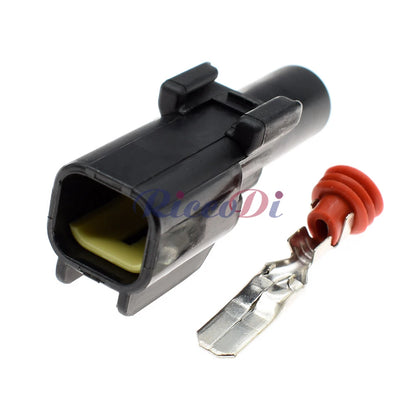 7222-2418-30 / QLW-A-1M / QLW-A-1F Automotive Waterproof Wiring Connector — Male & Female Terminal Set