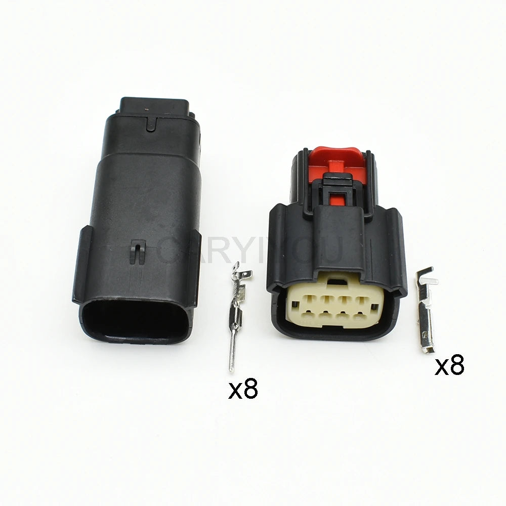8-Pin Headlight Connector 33472-0801 / 33482-4801 for Ford Buick Chevrolet — Molex MX150 Series