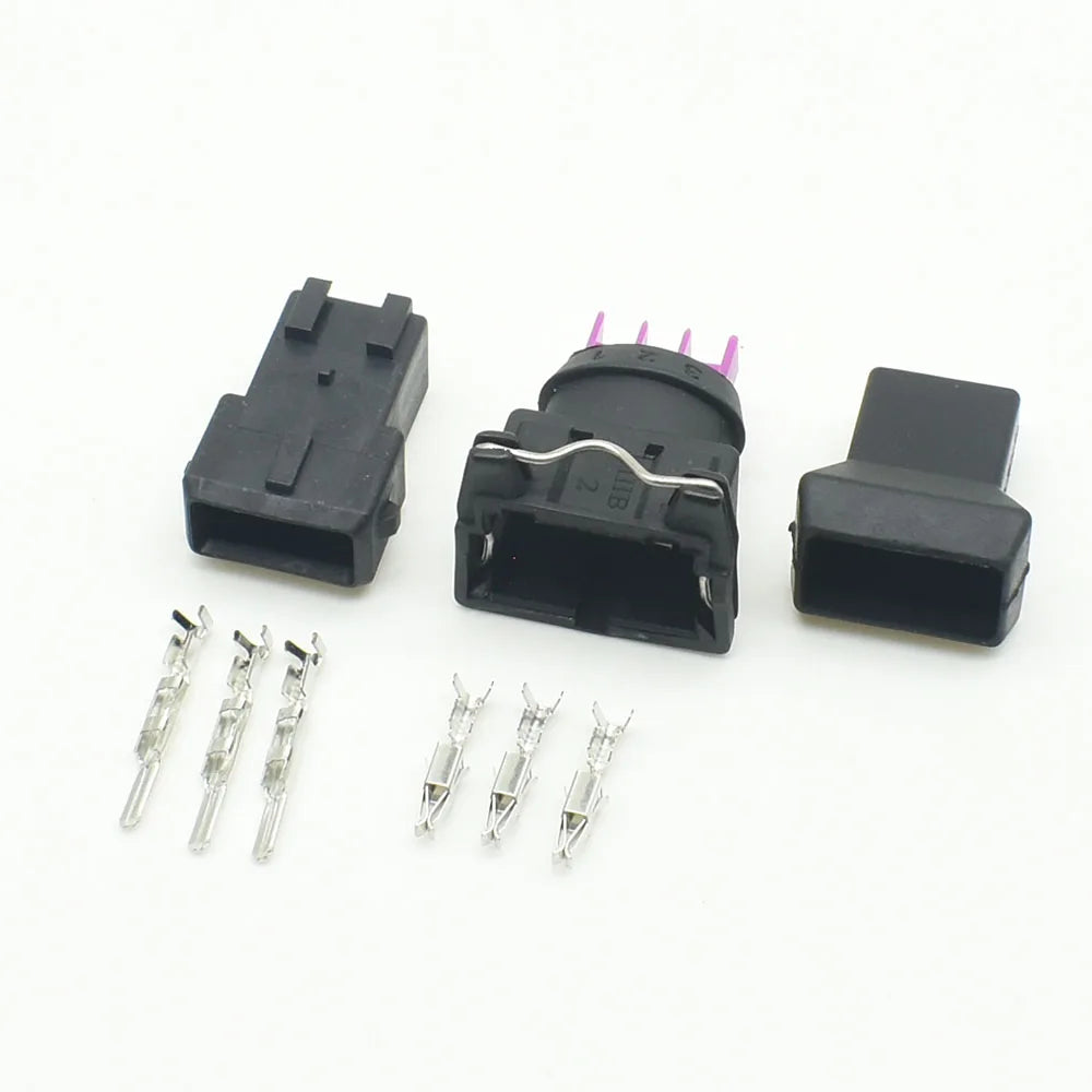 3 Pin EV1 Fuel Injector Connector 443906233 443906247 DJ7031-3.5 Male Female Automotive