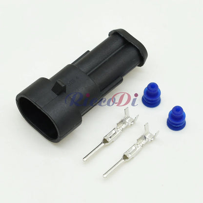 2 Pin 1.8mm Waterproof Connector DJ7021YA-1.8-11/21 Male Female Automotive Wiring Harness Socket