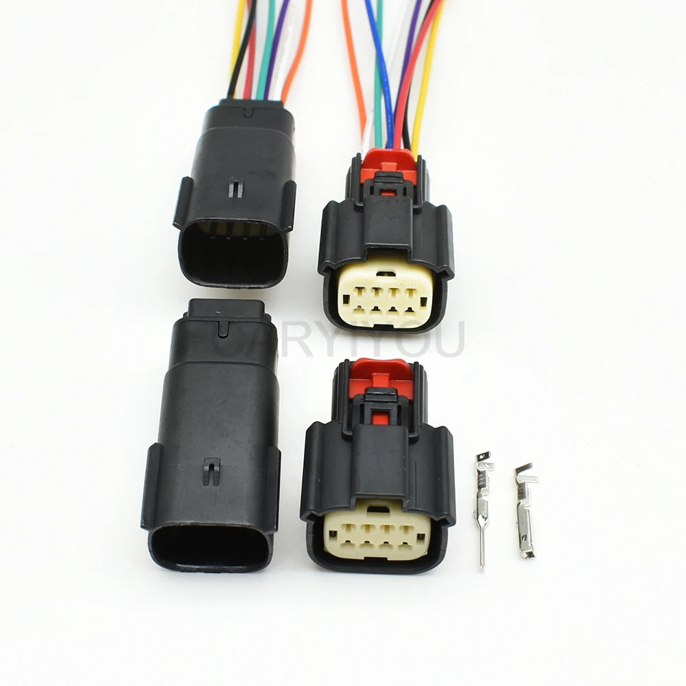 8-Pin Headlight Connector 33472-0801 / 33482-4801 for Ford Buick Chevrolet — Molex MX150 Series