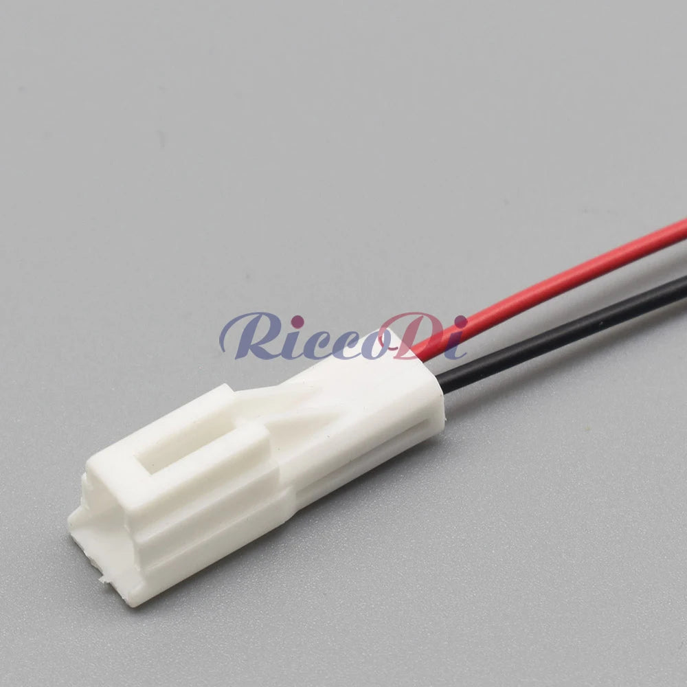 DJ7026C-1.2-21 Automotive 1.2mm 2-Pin Unsealed Wire Harness Connector Female Socket
