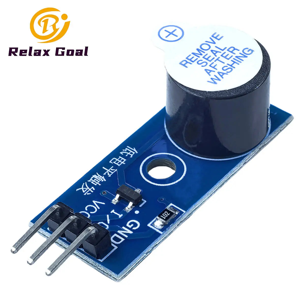 Active Passive Buzzer Module DC 3.3-5V Low Level Trigger Sound Sensor Control Board for Arduino and Smart Car Projects