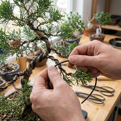 Bonsai Training Wire 1-3mm Anodized Aluminum Plant Shaping
