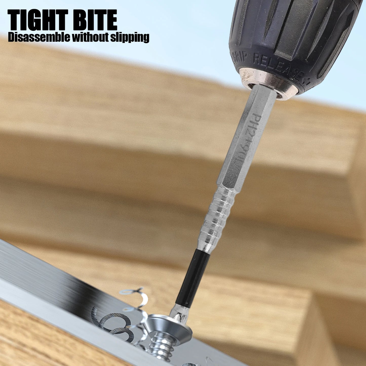 10x Magnetic Screwdriver Bit Set High Hardness Drill Bits