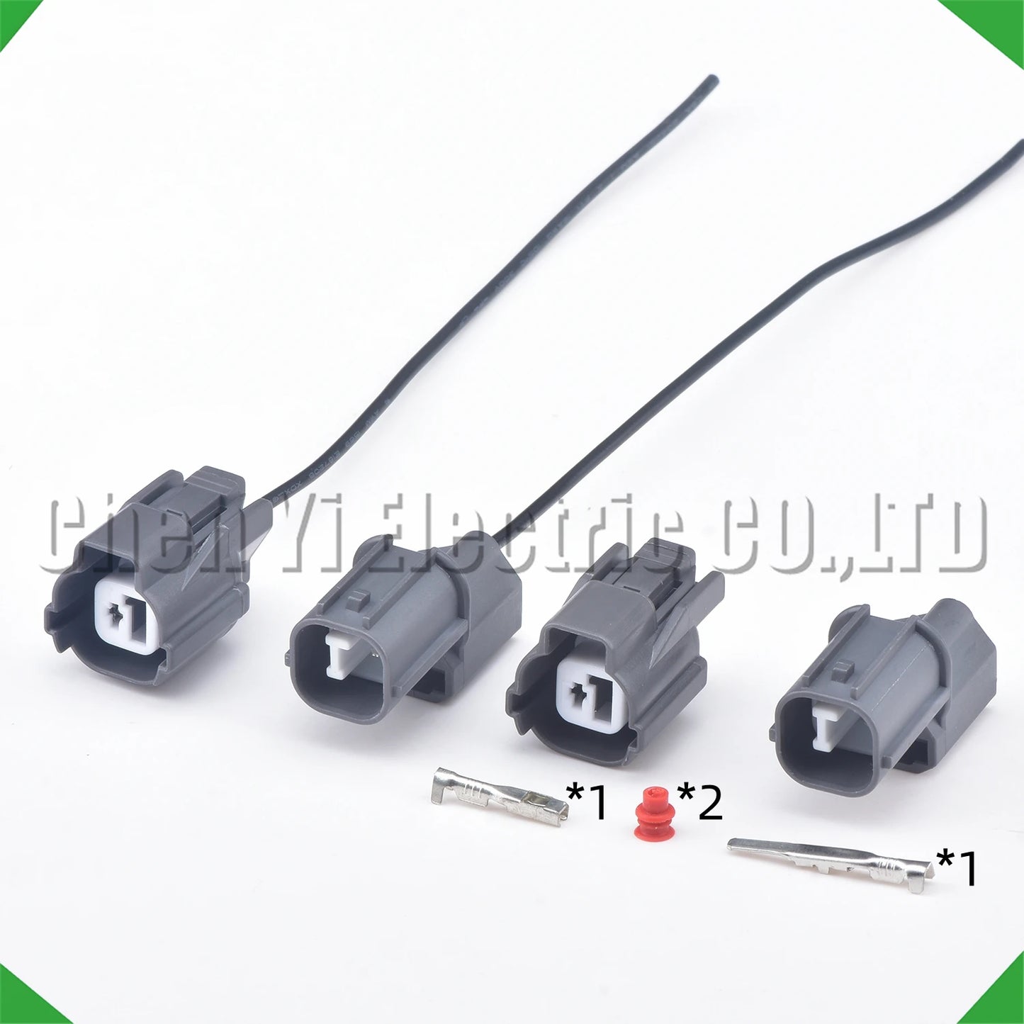 1 Pin Vtec Solenoid Waterproof Connector ABS Speed Sensor Plug for Honda