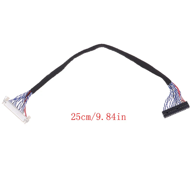 LVDS Cable D8 FIX-30P-D8 FIX 30 Double Pins LCD Display Panel Screen Controller