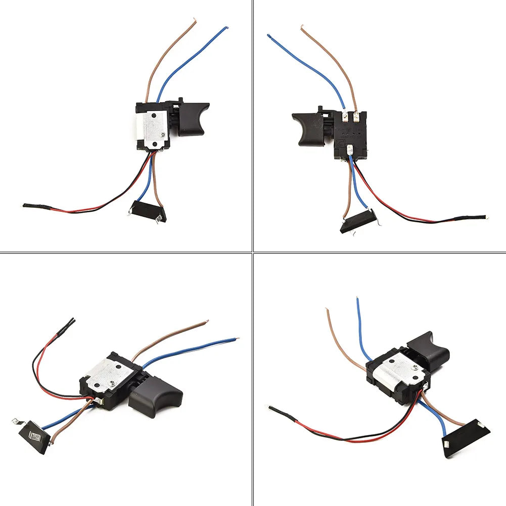 Cordless Drill Control Switch Electric Drill Trigger Switch 16A For Impact Wrenches Power Tool Trigger Switch DC 7.2-24V