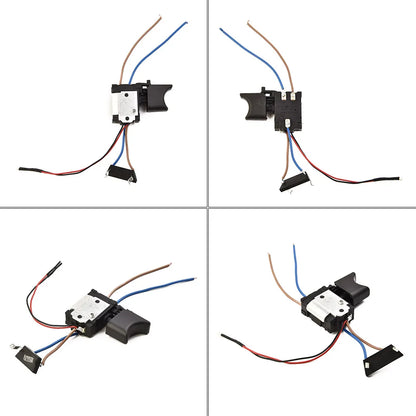 Cordless Drill Control Switch Electric Drill Trigger Switch 16A For Impact Wrenches Power Tool Trigger Switch DC 7.2-24V