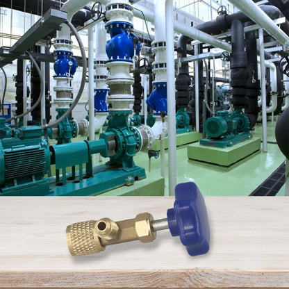 Common Opening Valve Bottle Opener 1/4 SAE Accessories Easy Installation Parts Repair Spare R410A Long Lasting