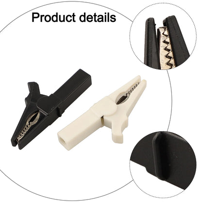 Electrical Jumpers Crocodile Clips Six Different Colors Strong Grip And Conductivity 14mm Maximum Opening 4mm Wiring Hole