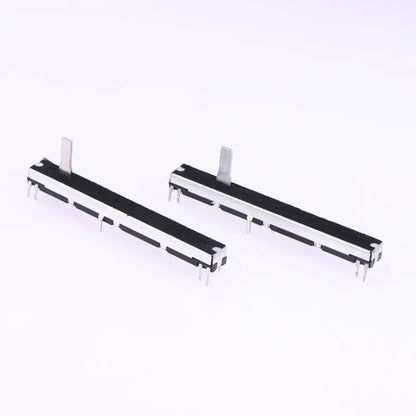 1pcs 75mm Straight Slide Potentiometer 8Pins A103 Double Fader A10K Soundcraft EFX8 Fader A10Kx2 A20KX2 A50KX2 B10KX2 A103 A203