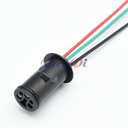 3-Pin 1.5mm TE Tyco Black Waterproof Connector DJ3031-1.5-11/21 Round Sheath Male Female Auto