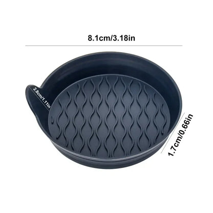 Non-Slip Car Coaster Universal Silicone Mat for Car Water Cup Auto Anti-Slip Cup Pad Drink Holder Mat Decoration Accessories